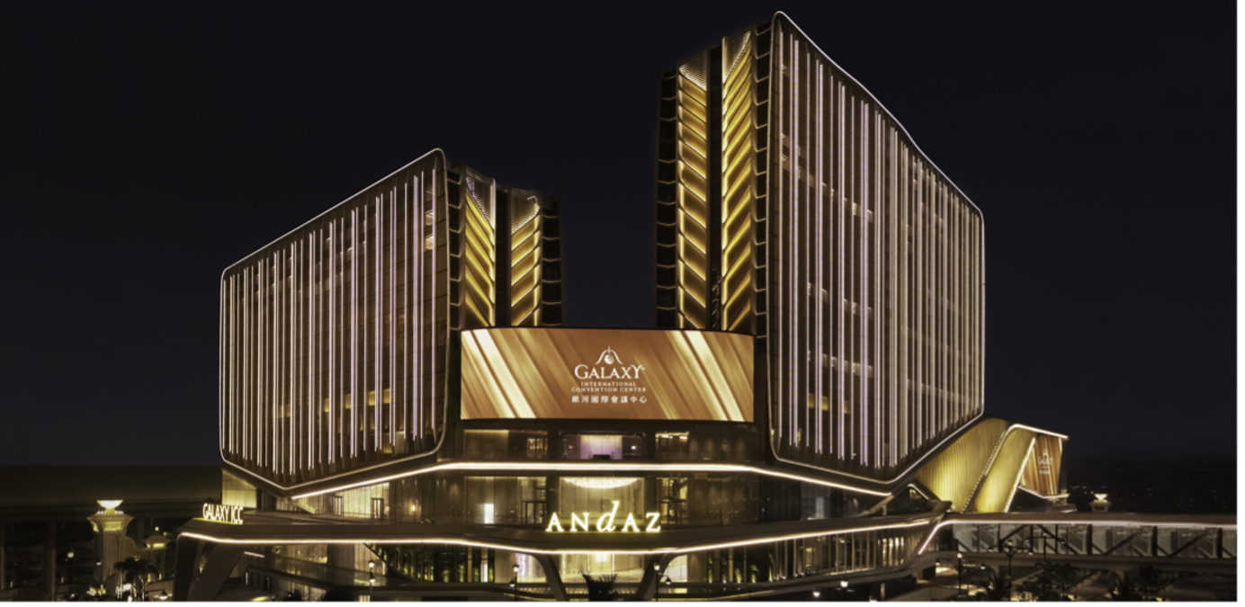 Galaxy International Convention Center exterior